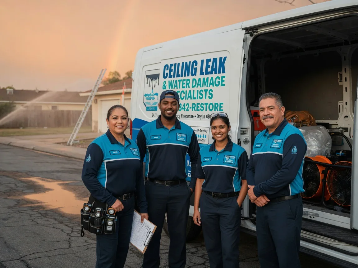 Ceiling Leak Cleanup company in Reynolds, IL